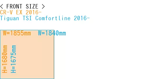 #CR-V EX 2016- + Tiguan TSI Comfortline 2016-